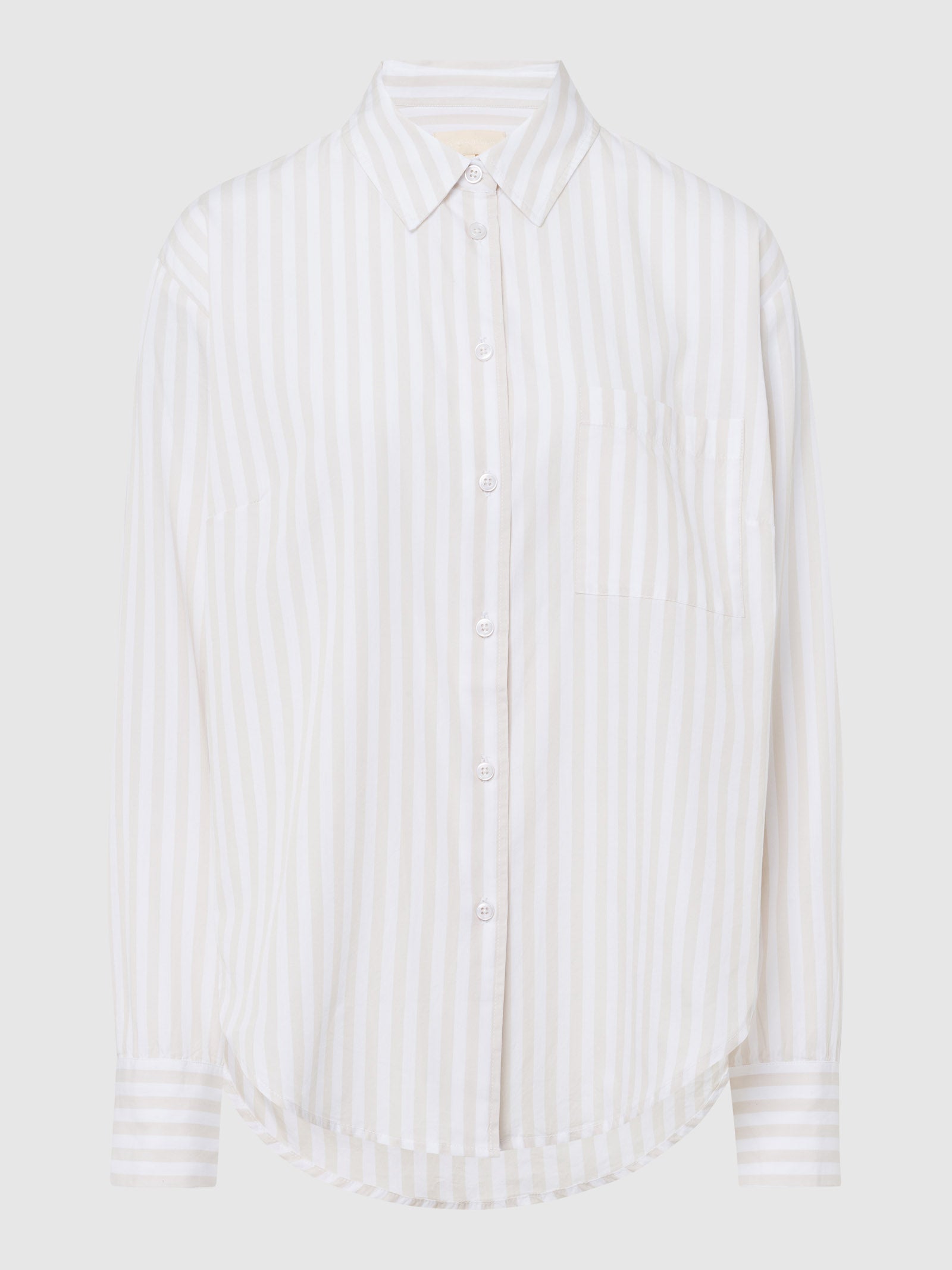 Stripe Moonbeam/White