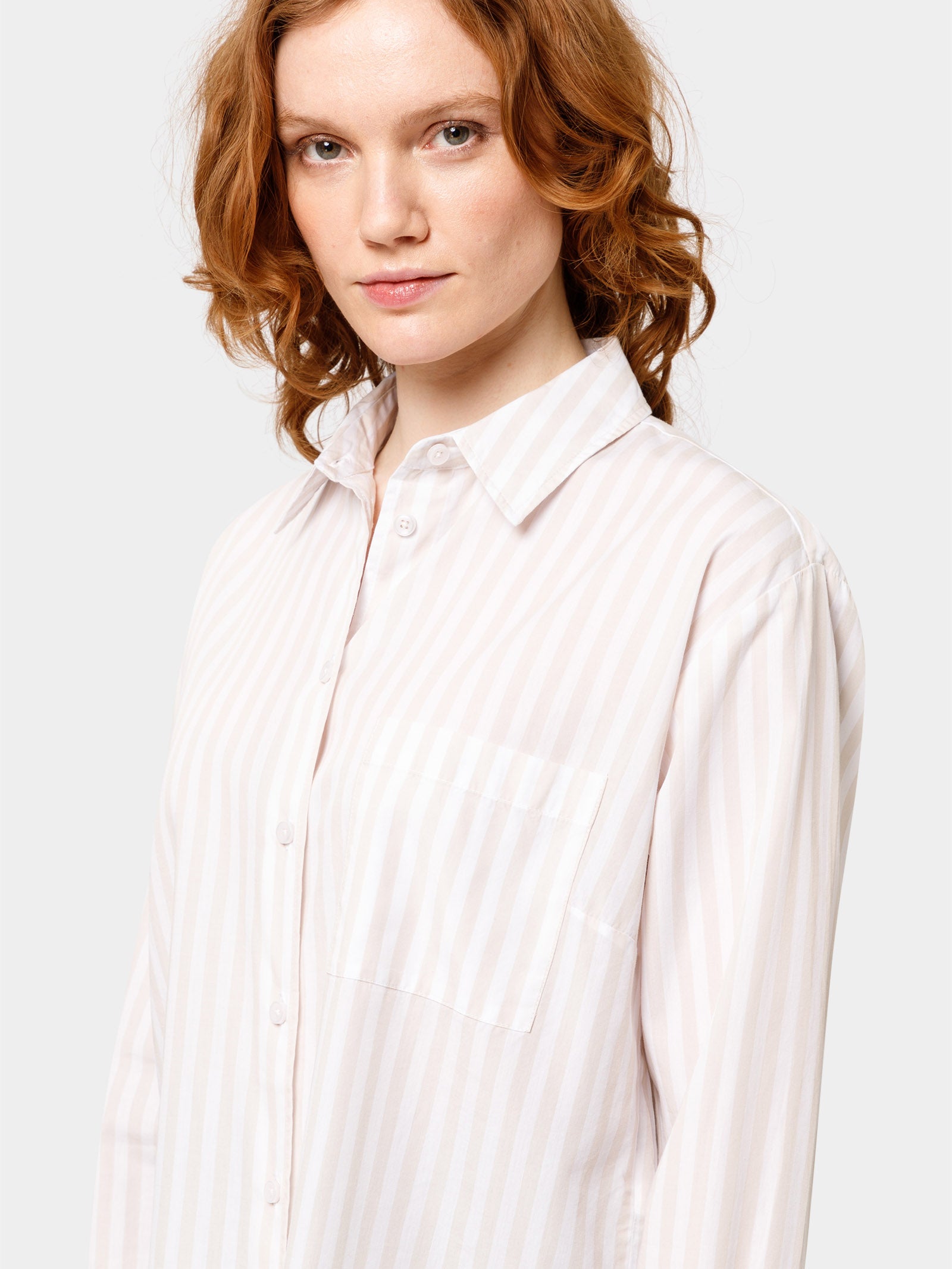 Stripe Moonbeam/White