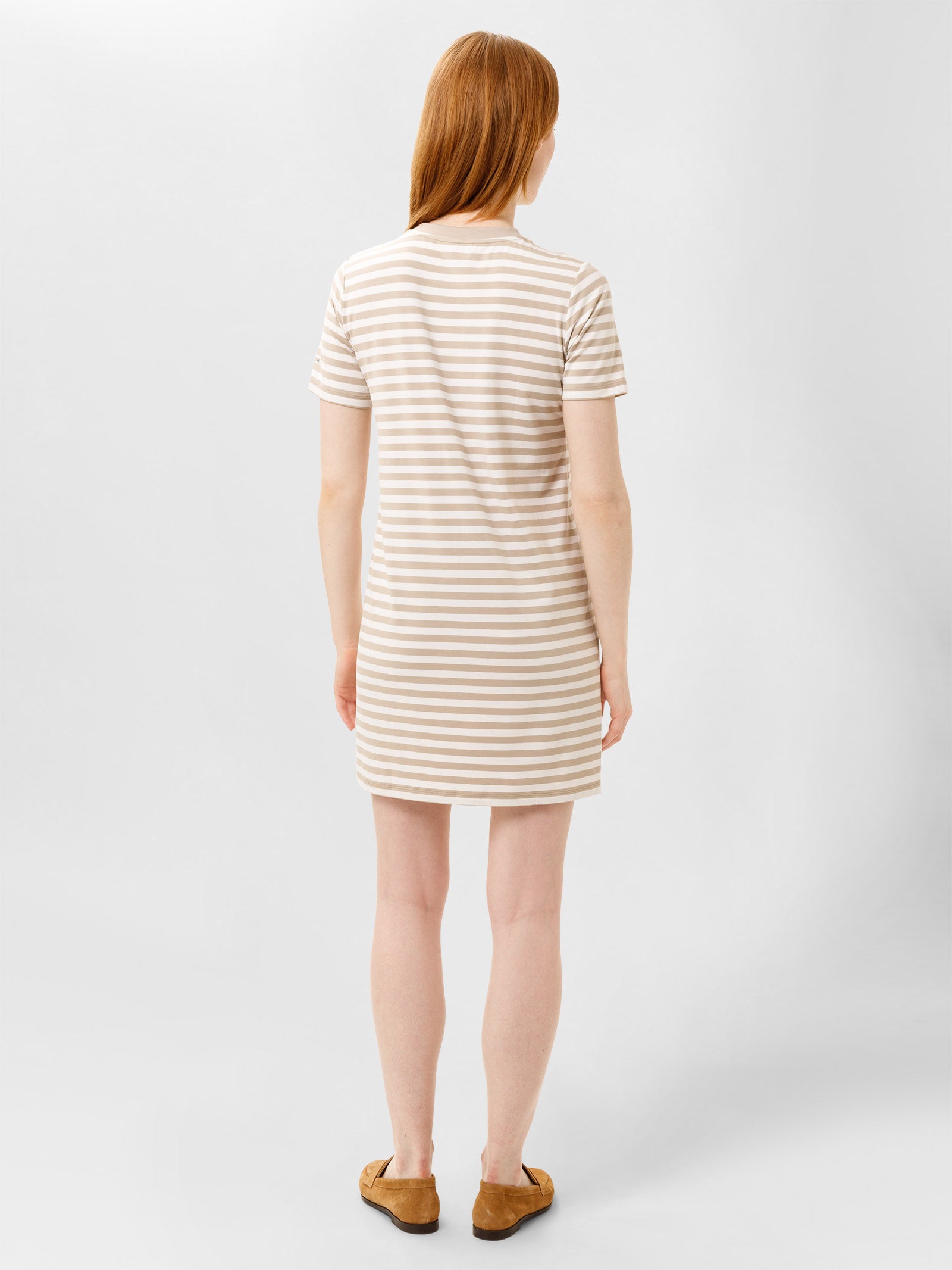 Stripe Plaza Taupe/Bright White