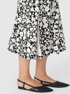 Flower AOP Black