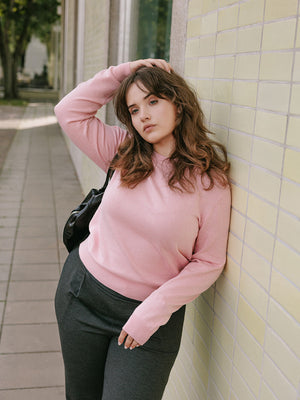Powder Pink Melange
