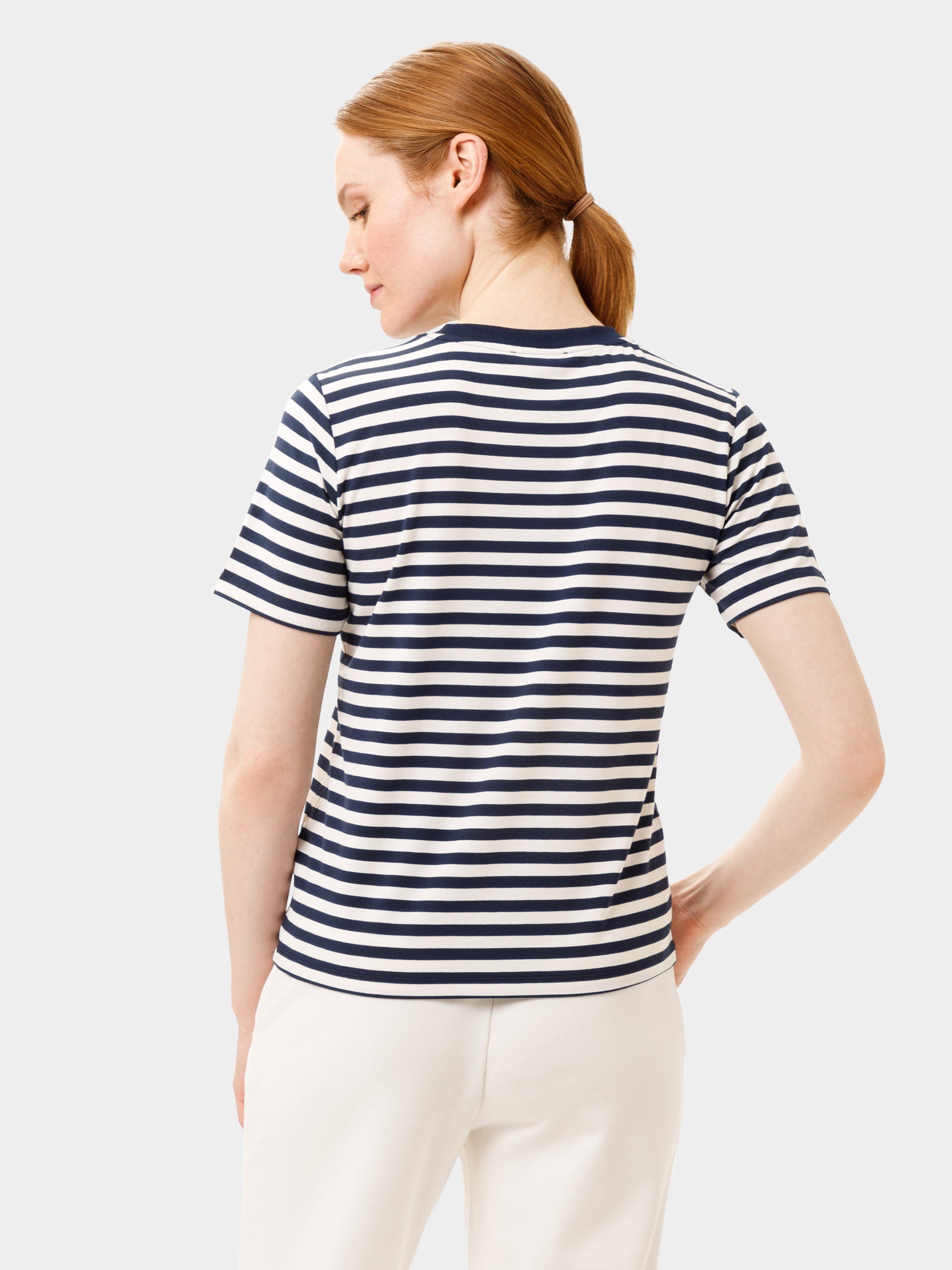 Stripe Dress Blue/Bright White