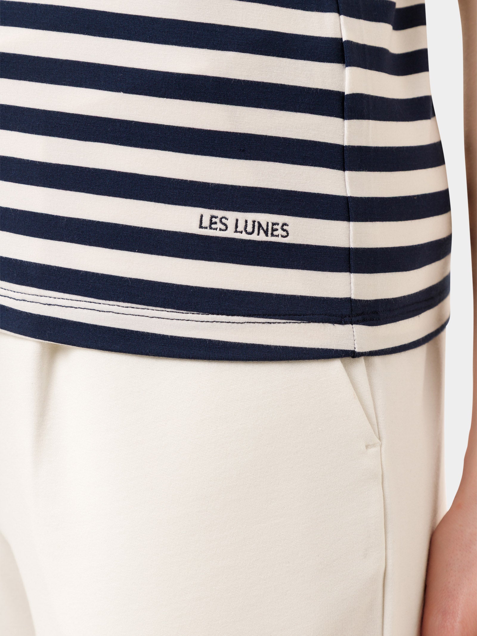 Stripe Dress Blue/Bright White