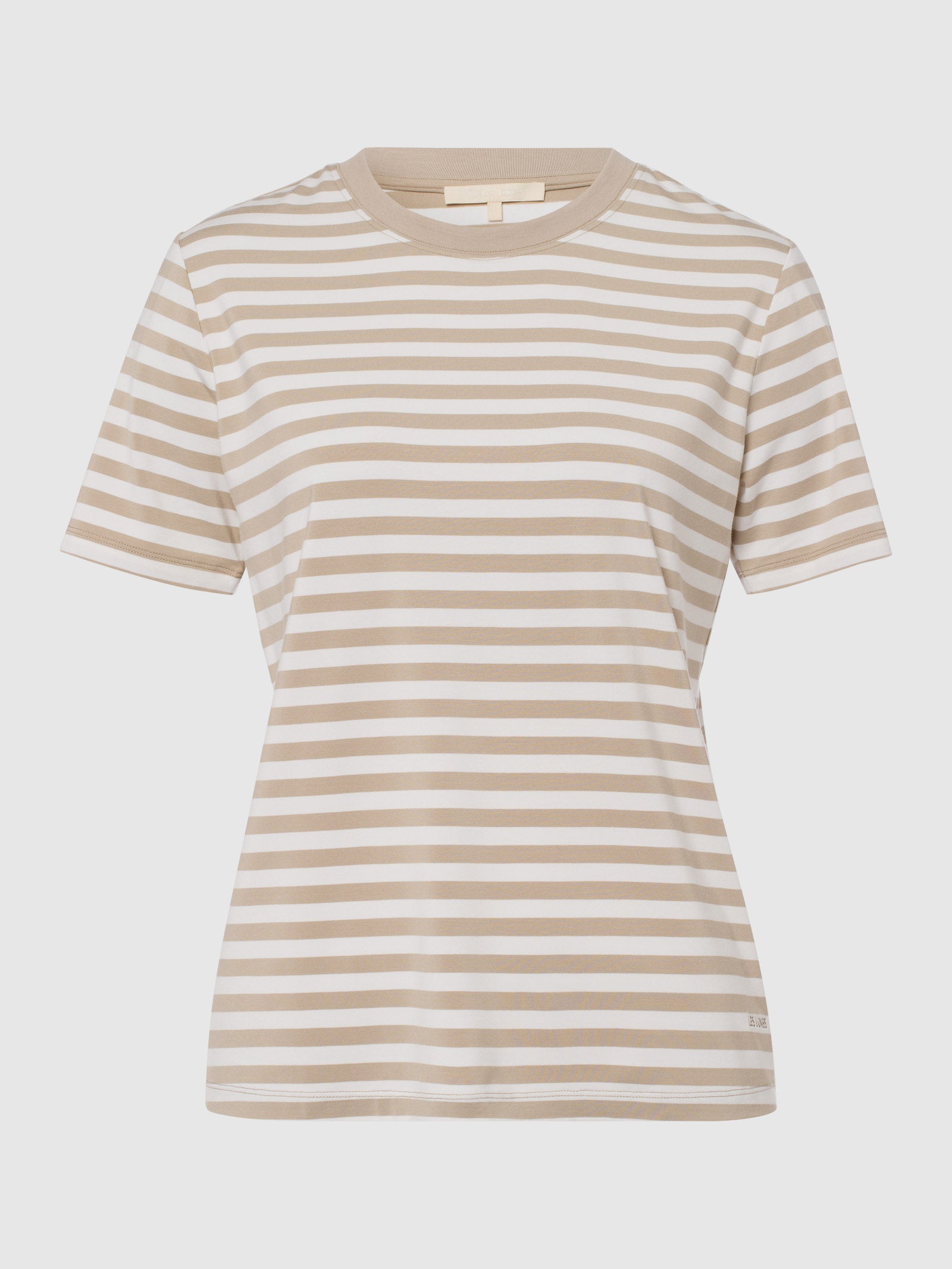 Stripe Plaza Taupe/Bright White