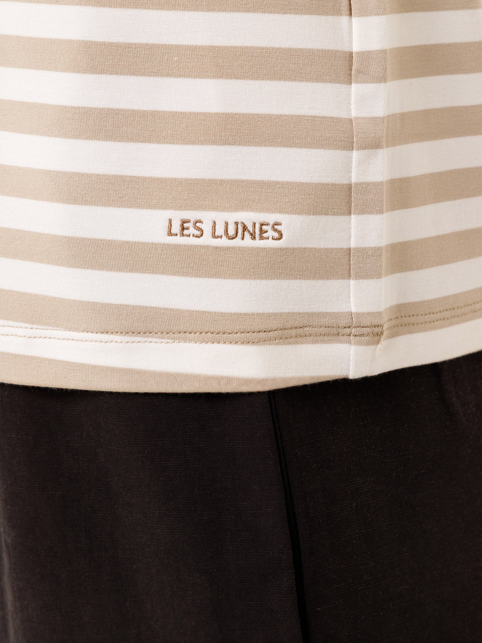 Stripe Plaza Taupe/Bright White