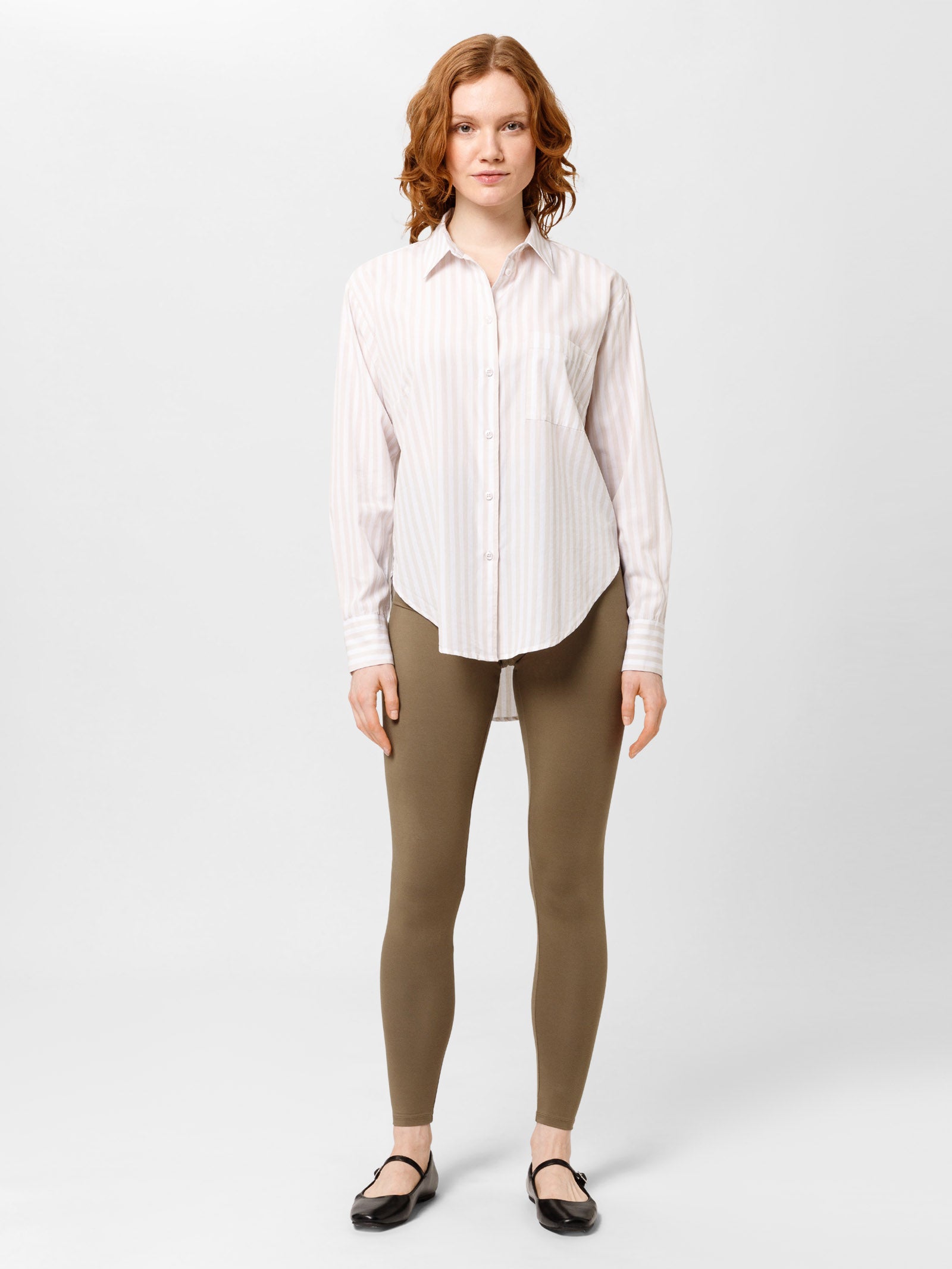 Stripe Moonbeam/White