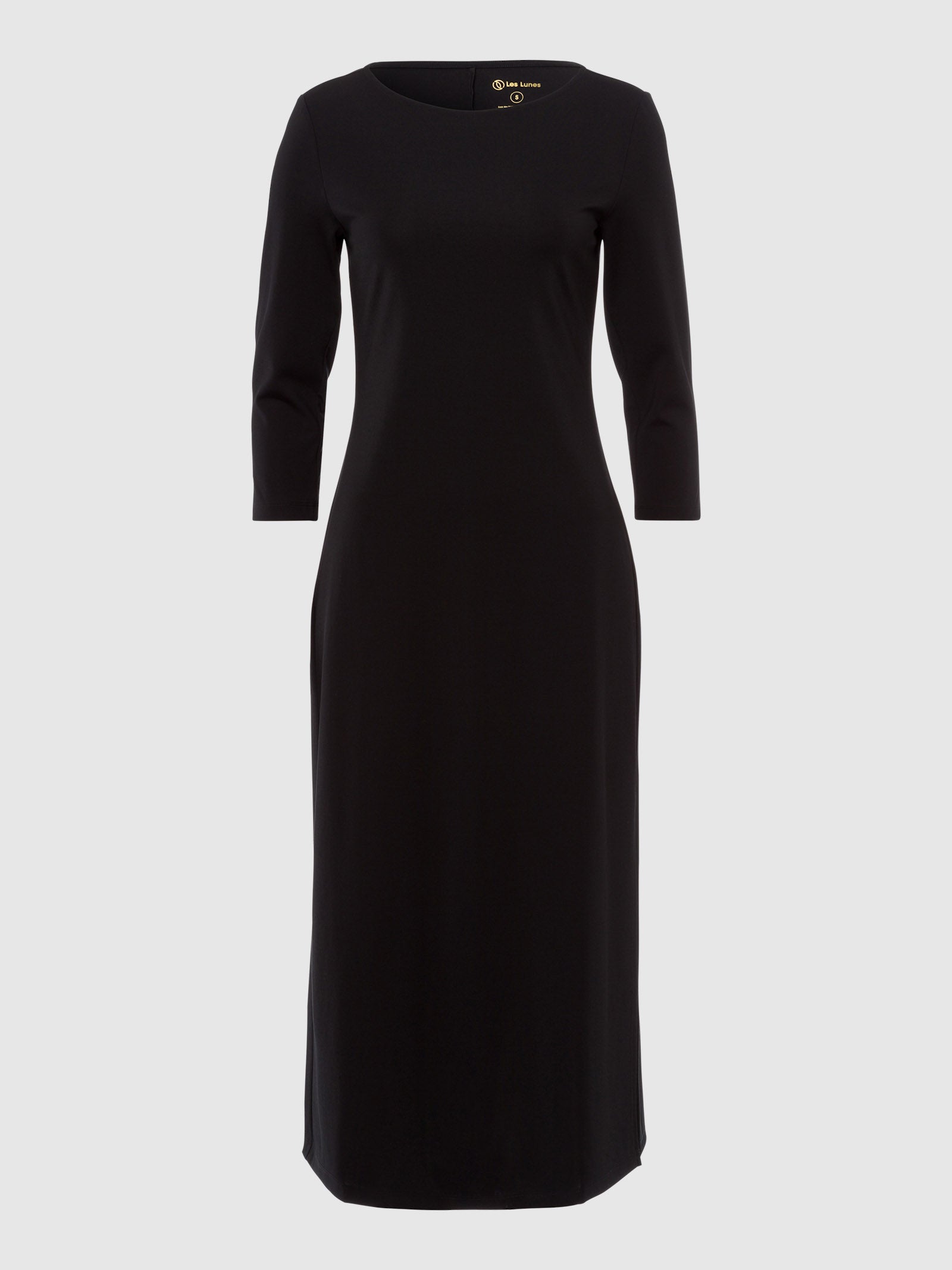 Elegant midi dress for women with 3/4 sleeves Elegant midi dress for women with 3/4 sleeves