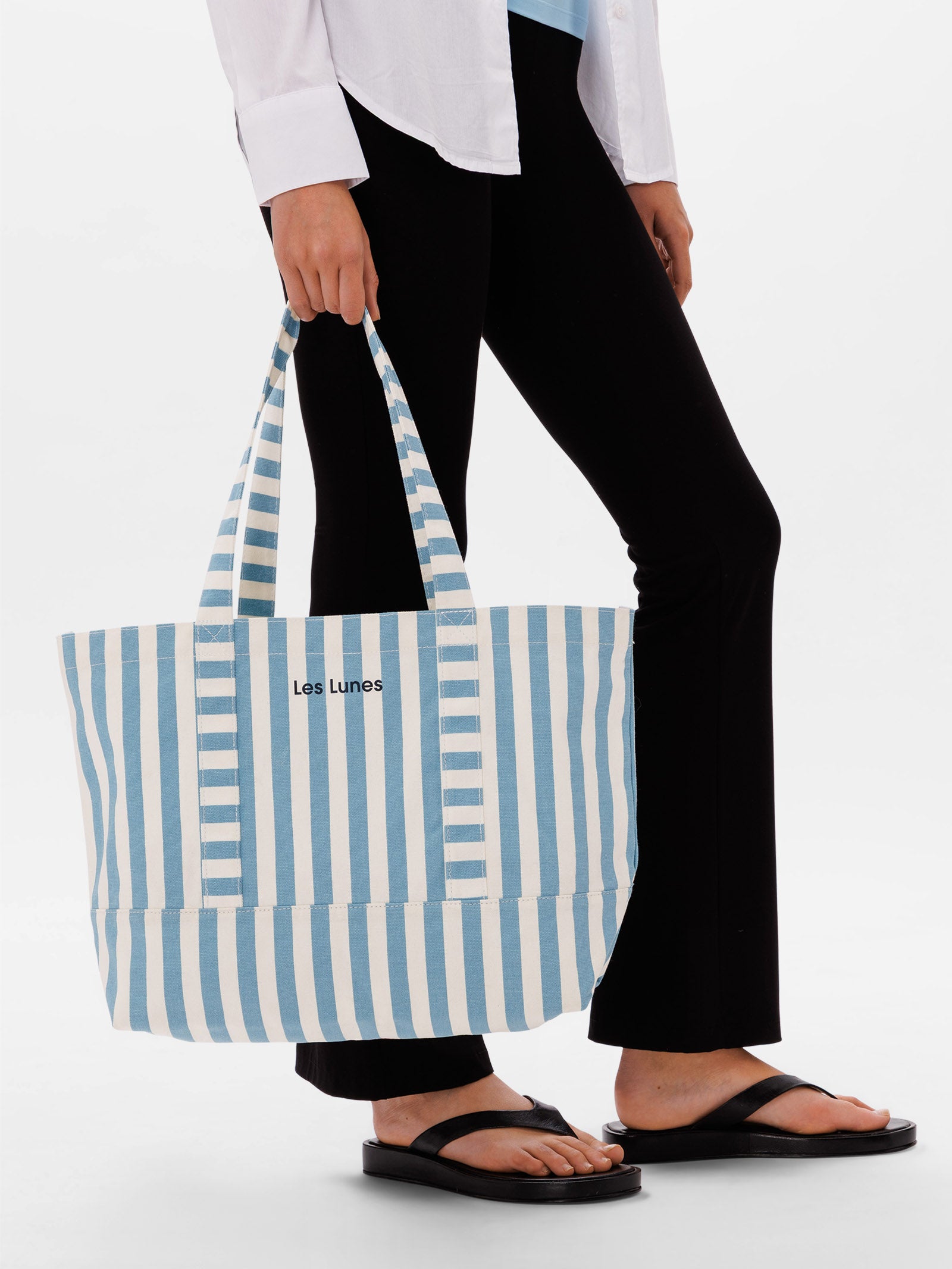 Stripe Sky Blue/White