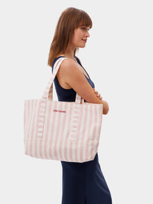 Stripe Pale Lilac/White