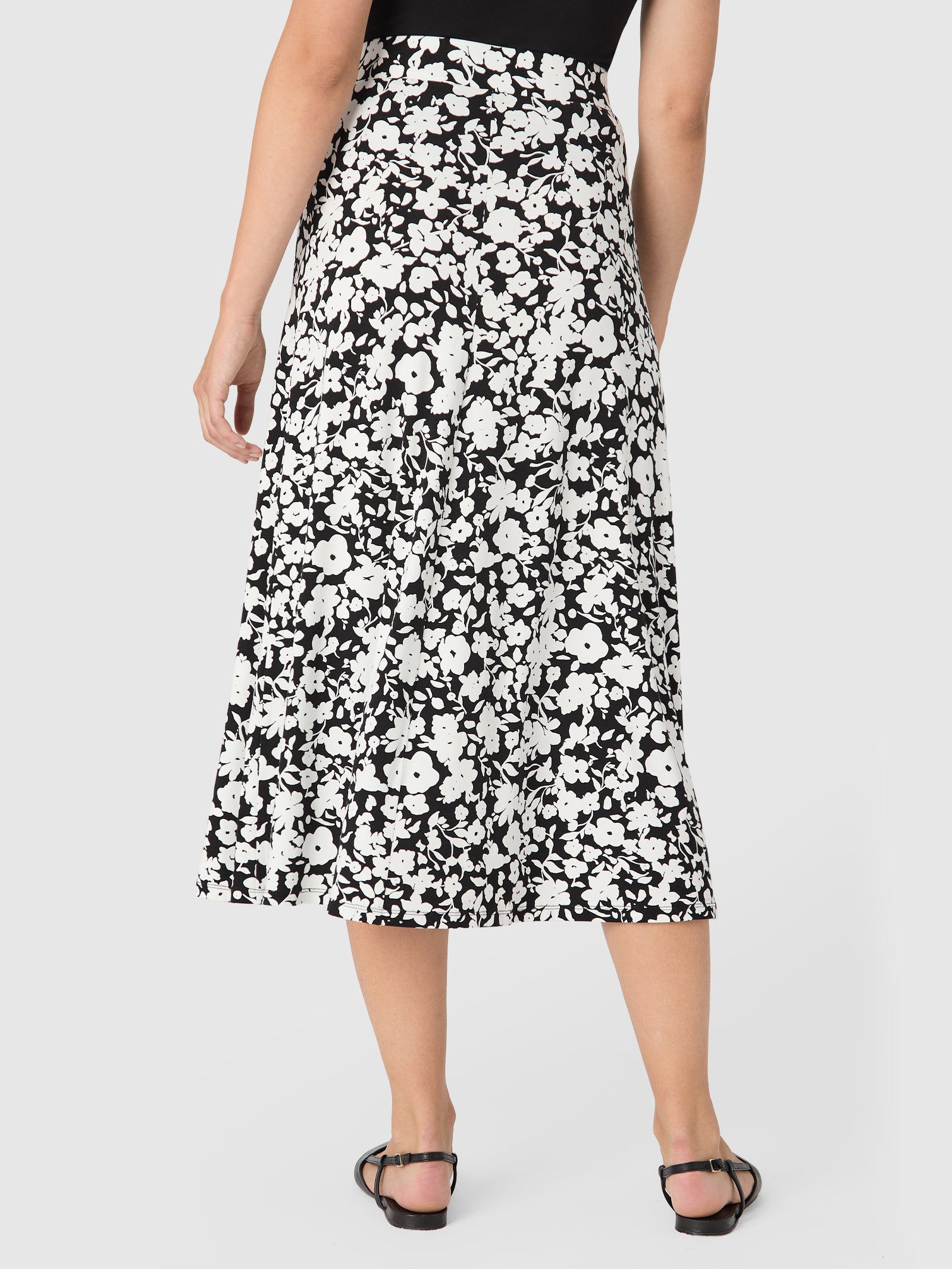 Flower AOP Black