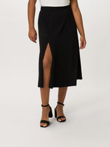 Sienna Long Skirt in Black