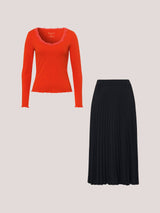 Set of Maala Longsleeve & Beccii Skirt
