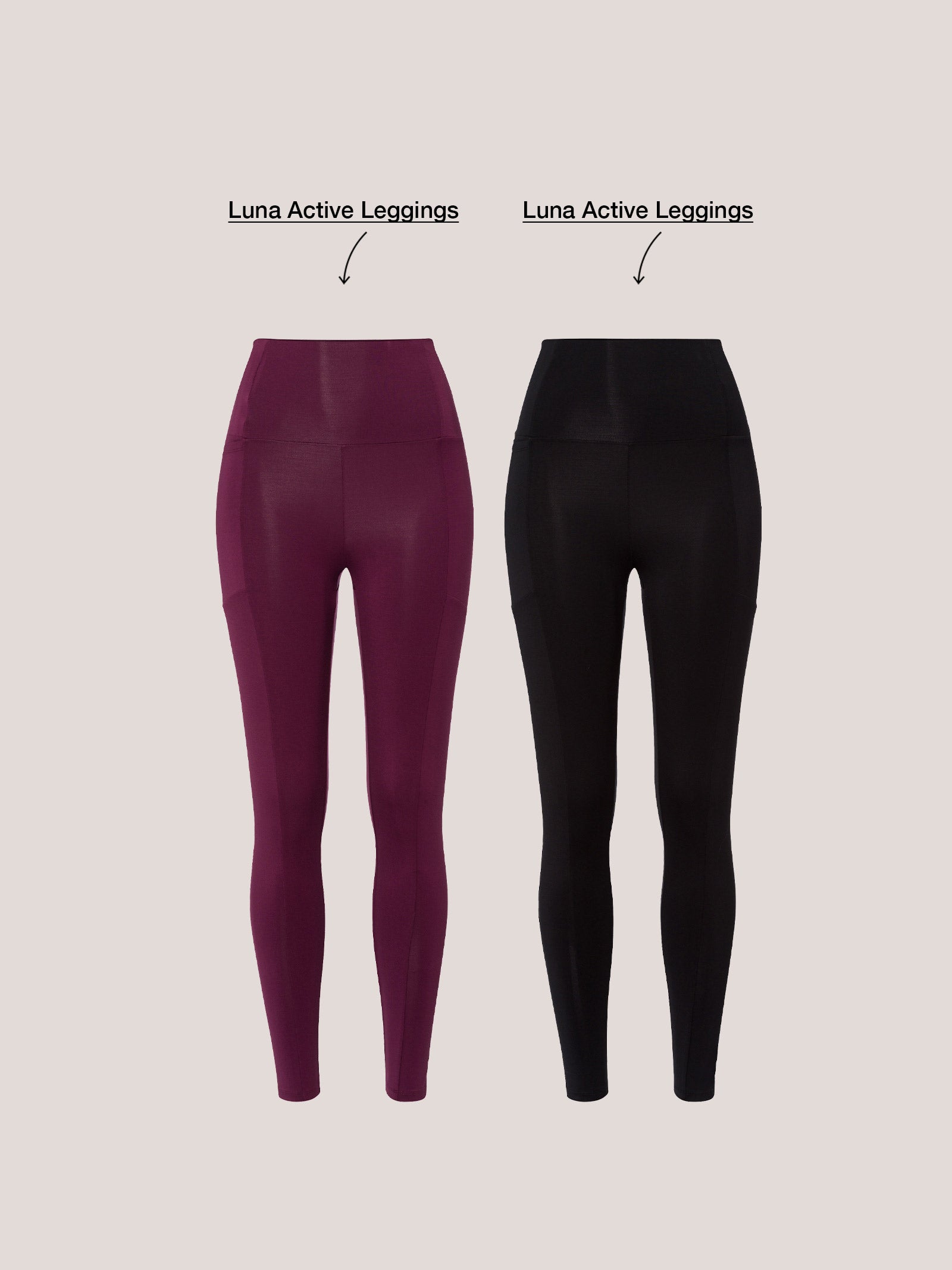 Set of 2x Luna Active Leggings