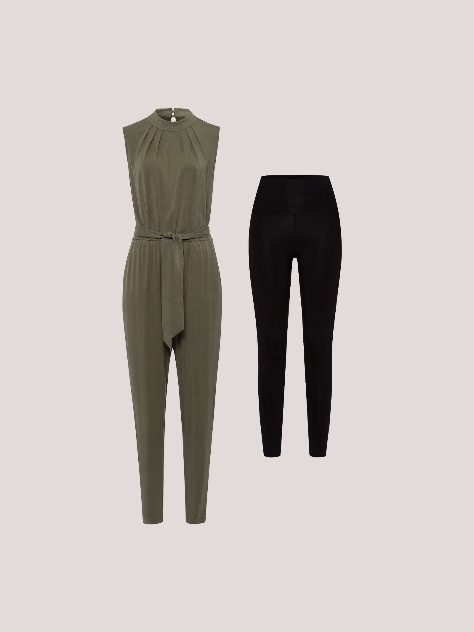 Set of Luciaa Jumpsuit & Luna Leggings