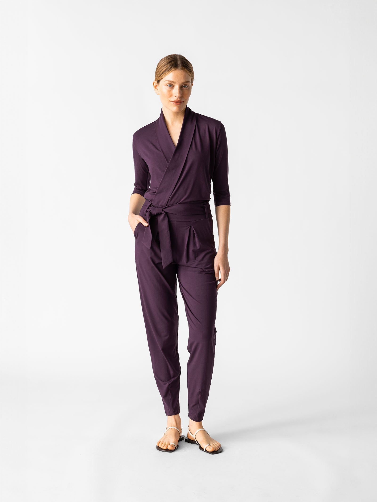 Paul Jumpsuit in Blackberry