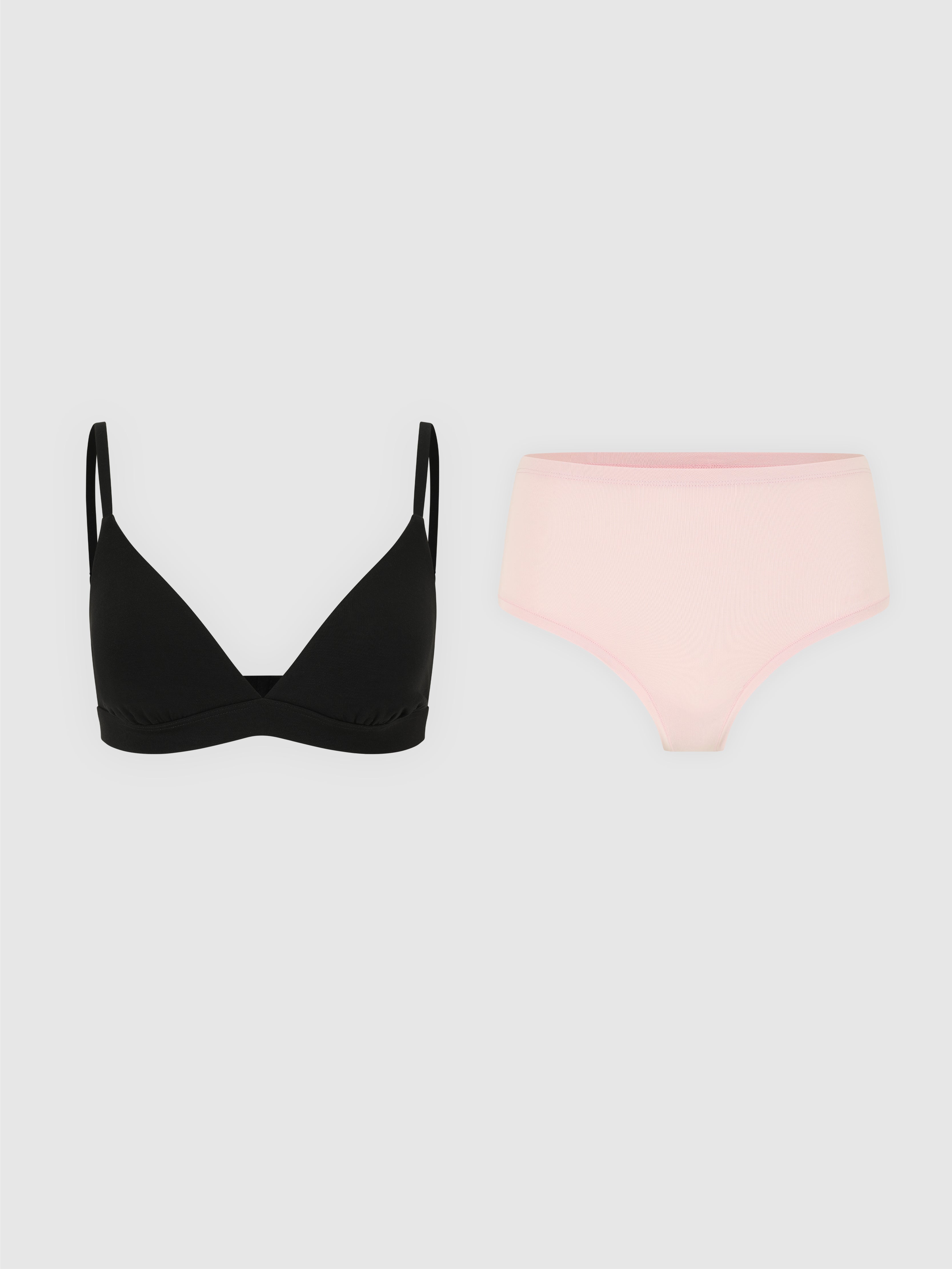The Roryy Triangle Bralette & High-Waist Set