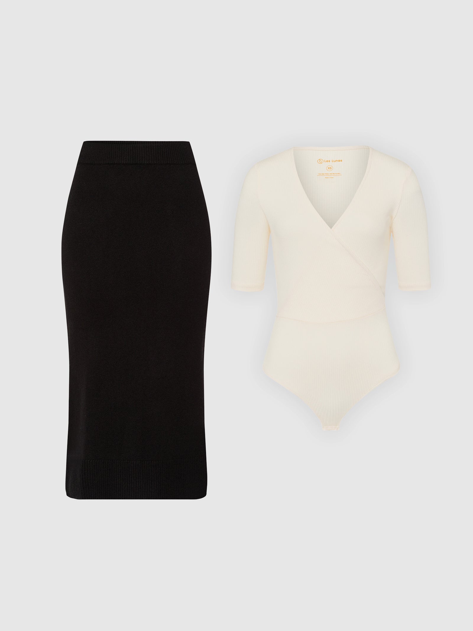 Set of Zoey Bodysuit & Almaa Skirt