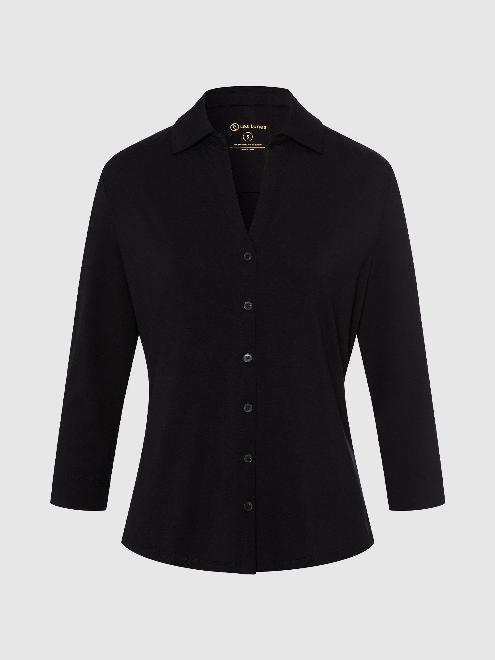 Saam Blouse in Black