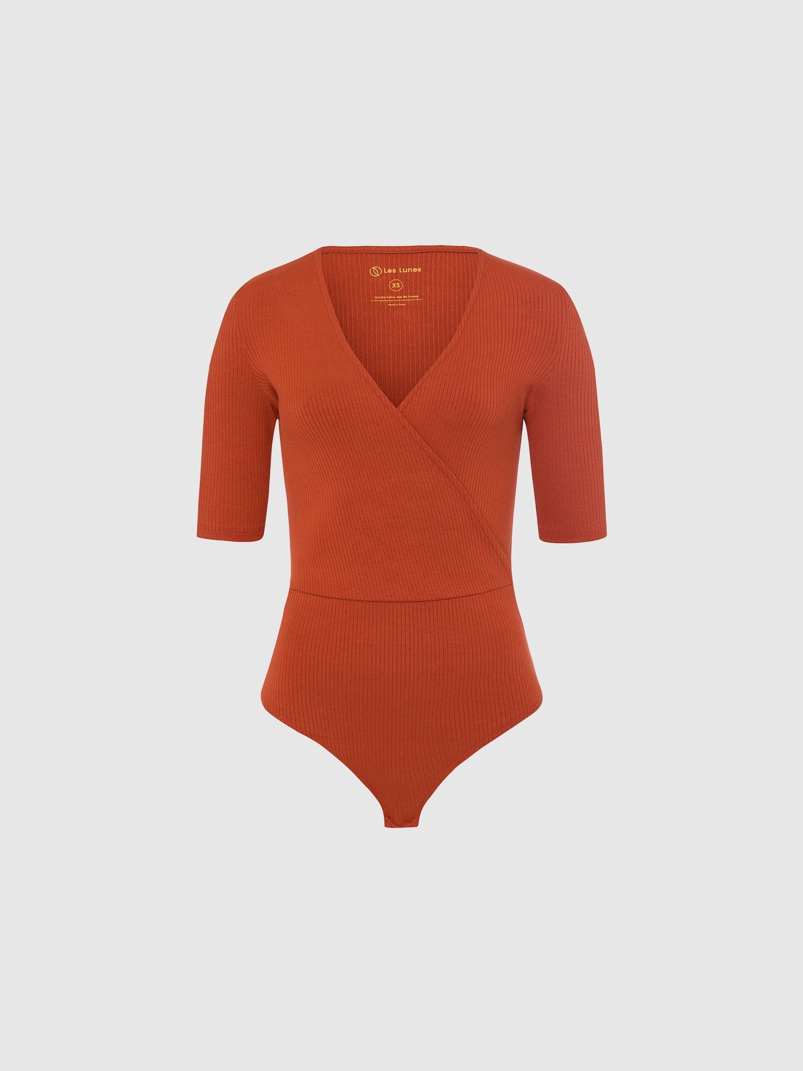 Zoey Bodysuit in Rust