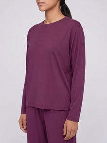 Floorence Pajama Set Mauve Wine