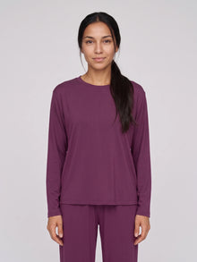 Floorence Pajama Set Mauve Wine