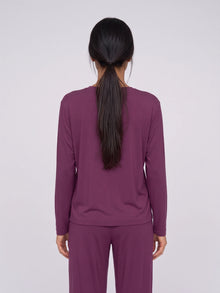 Floorence Pajama Set Mauve Wine